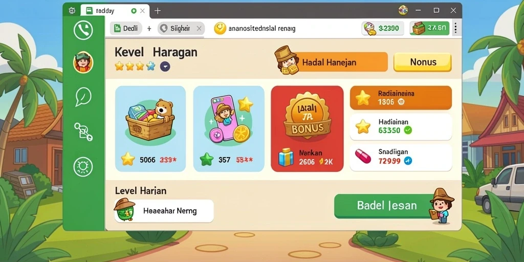 Fitur komunitas yang memungkinkan interaksi antar pemain.
