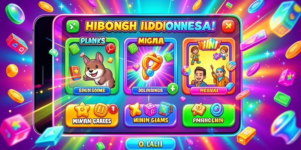 Level permainan yang menantang dan seru.