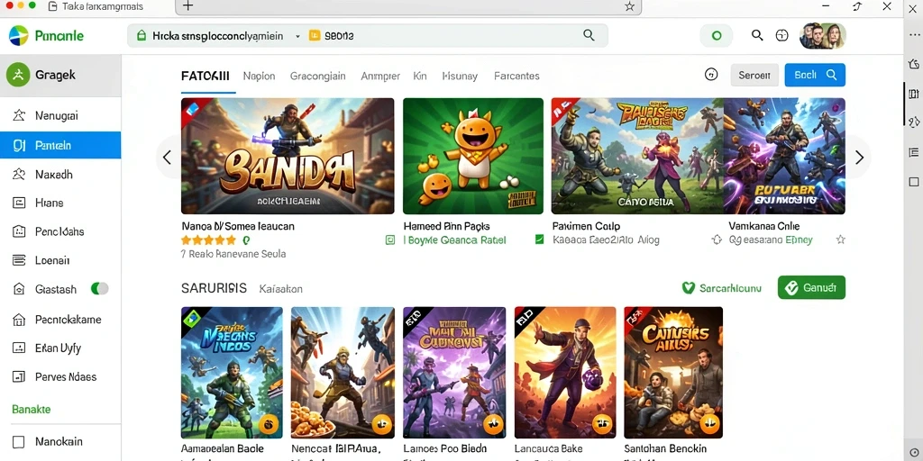 Screenshot memperlihatkan interaksi antar pemain dalam komunitas.