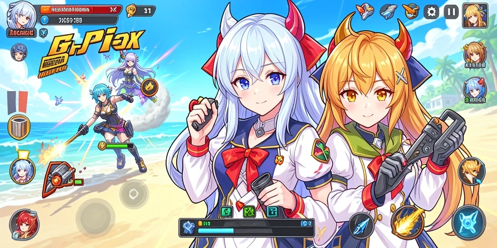 Momen seru saat bermain dalam mode multiplayer.